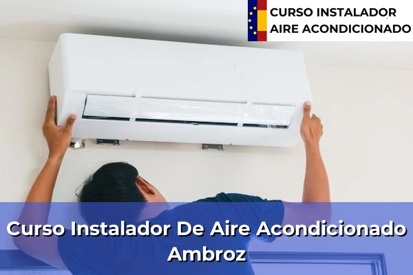 Curso instalador de aire acondicionado en Ambroz