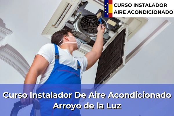 Curso instalador de aire acondicionado en Arroyo de la Luz
