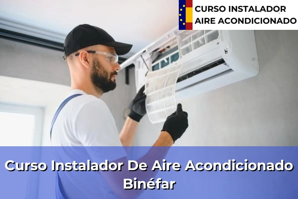 Curso instalador de aire acondicionado en Binéfar