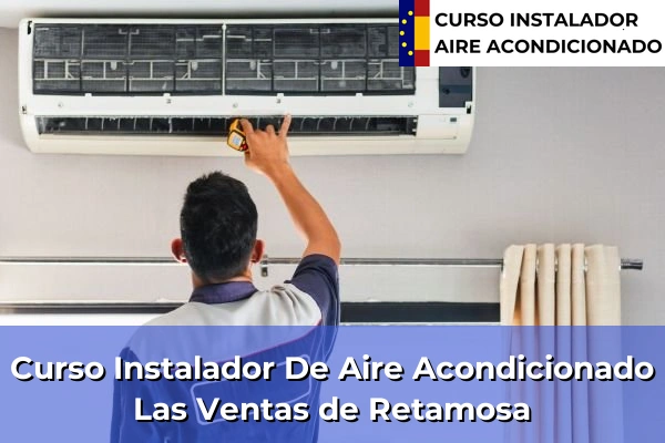 Curso instalador de aire acondicionado en Las Ventas de Retamosa