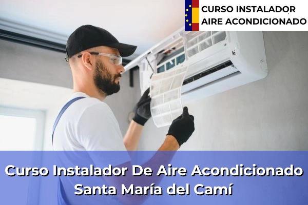 Curso instalador de aire acondicionado en Santa María del Camí