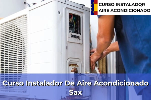 Curso instalador de aire acondicionado en Sax