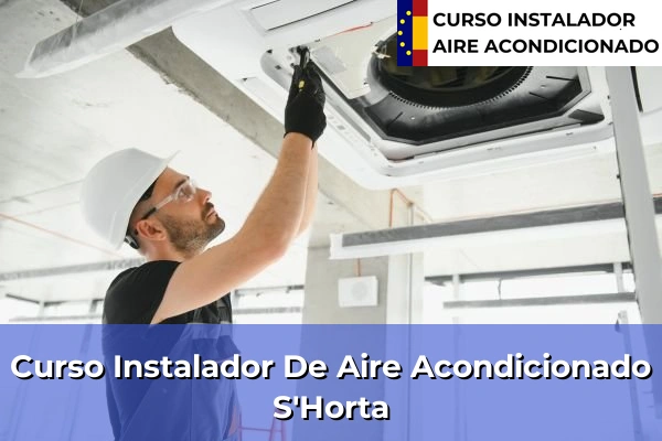 Curso instalador de aire acondicionado en S'Horta